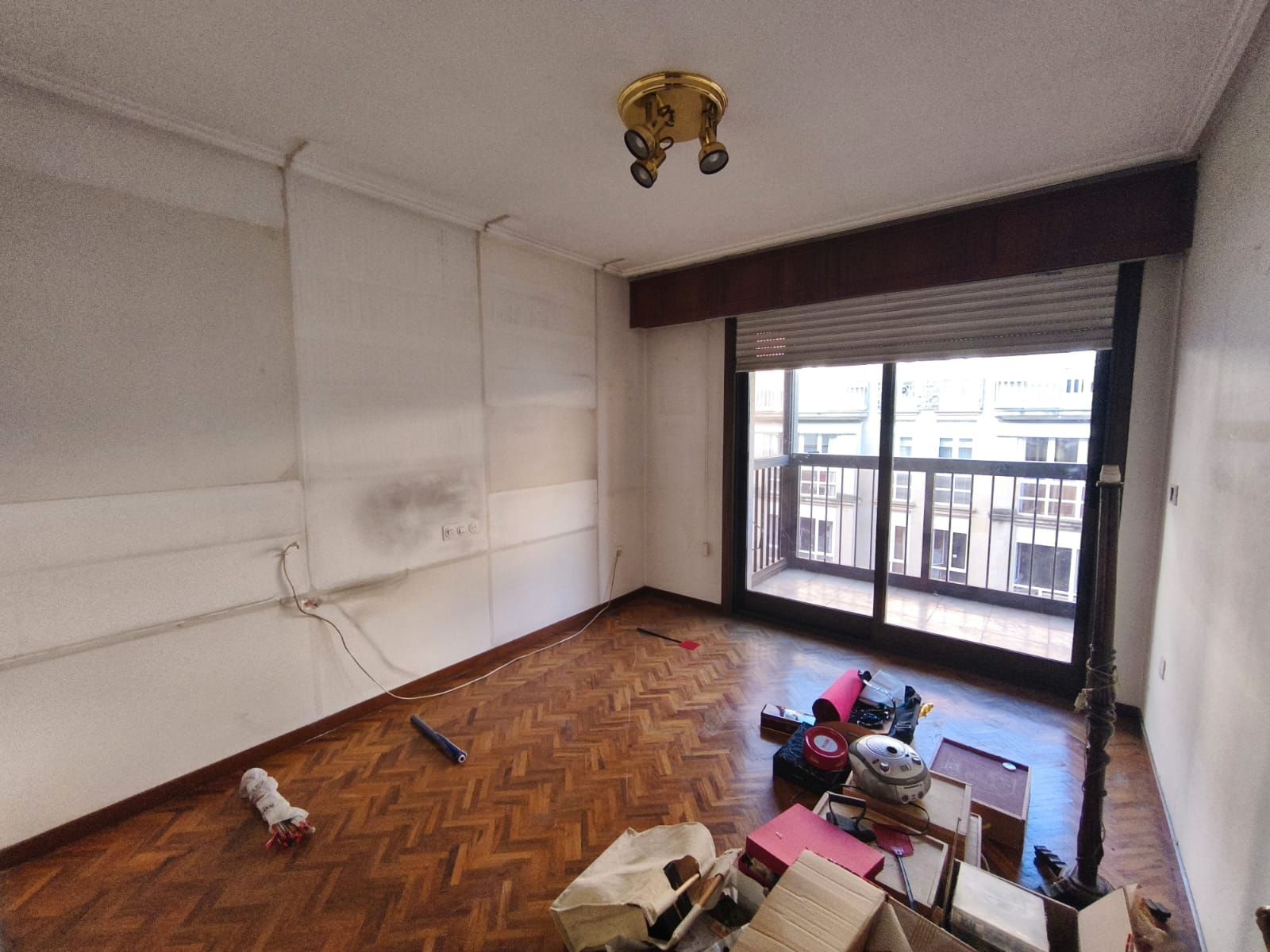 Bedroom of Flat for sale in Ourense Capital   with Heating, Parquet flooring and Storage room