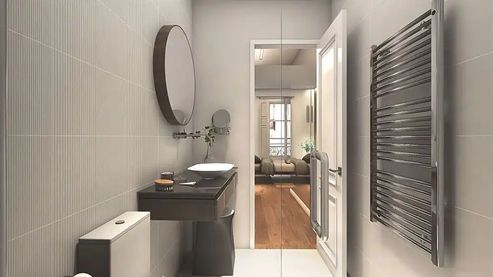 Bathroom of Flat for sale in Salamanca  with Air Conditioner, Heating and Balcony