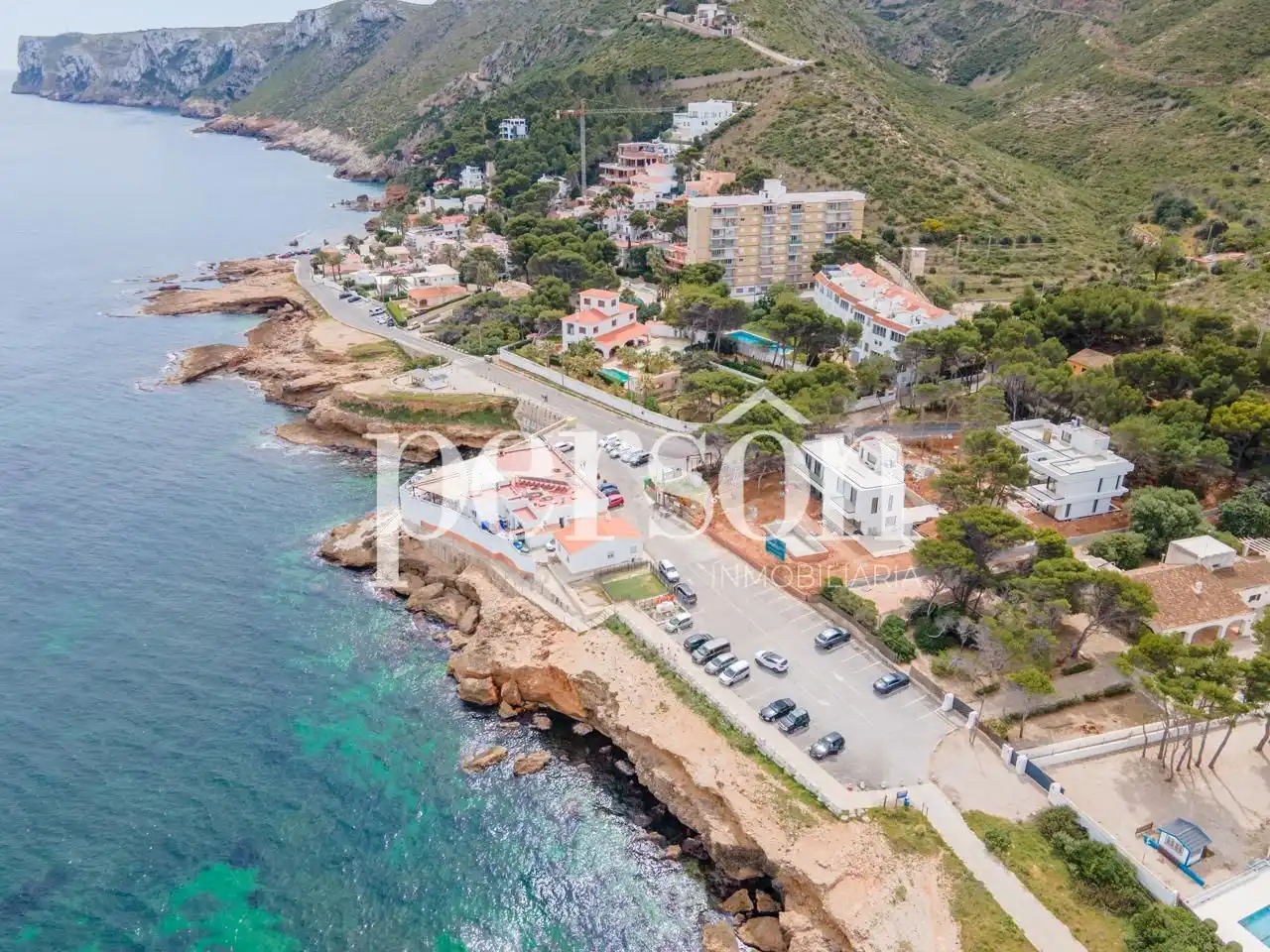 Vista exterior de Casa adosada en venta en Dénia con Aire acondicionado, Calefacción y Jardín privado