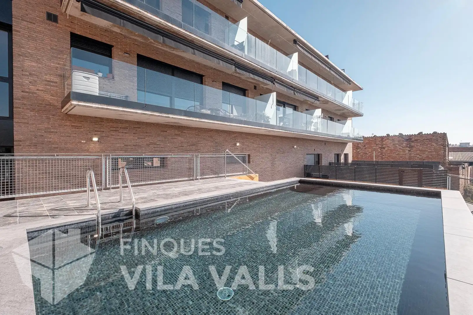 Vista exterior de Piso en venta en Caldes de Montbui con Aire acondicionado, Calefacción y Parquet
