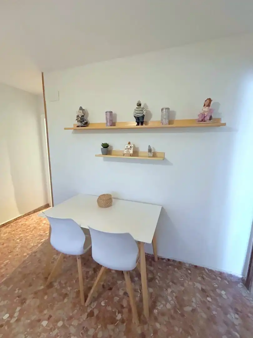 Comedor de Apartamento de alquiler en Cullera con Terraza, Amueblado y Piscina comunitaria