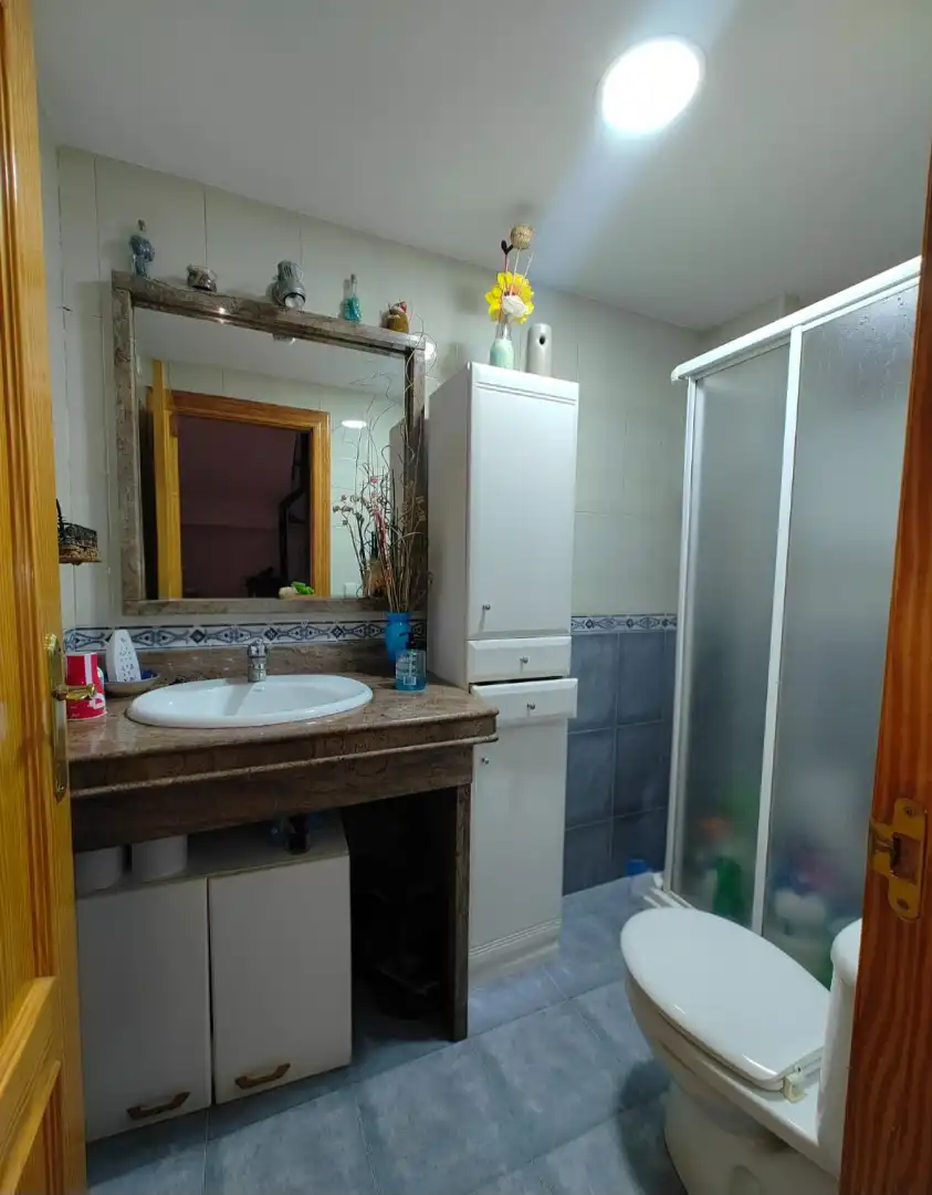 Bany de Casa adosada en venda en Las Torres de Cotillas amb Jardí privat, Terrassa i Piscina