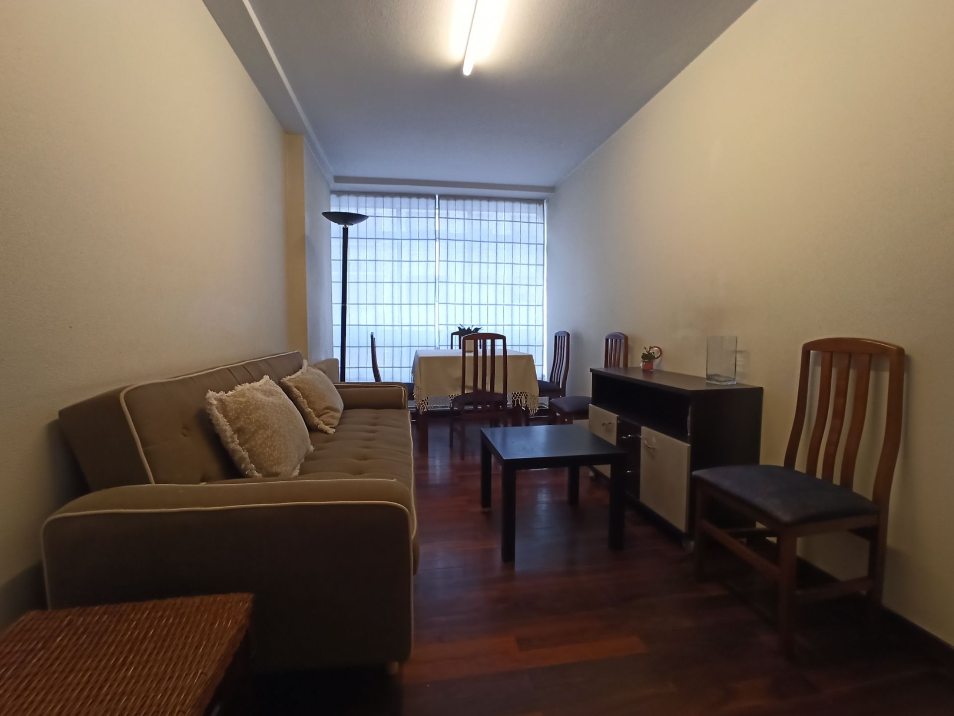 Living room of Flat to rent in Santiago de Compostela   with Furnished