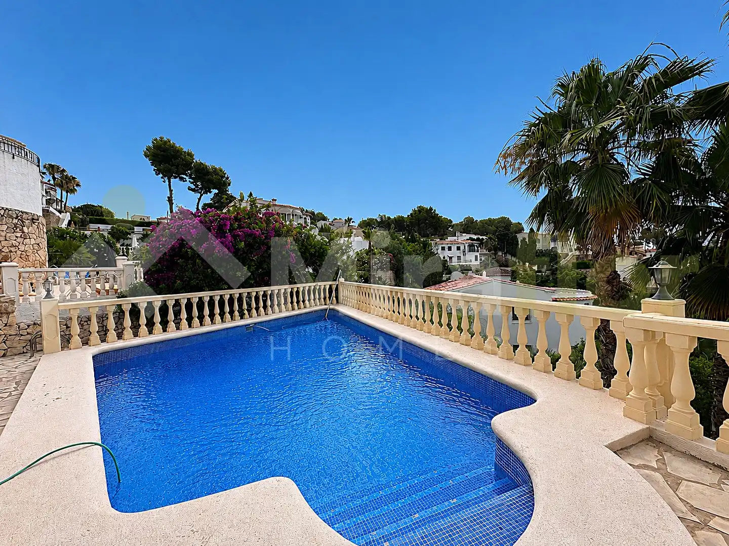 Piscina de Casa o chalet en venta en Benissa con Aire acondicionado, Jardín privado y Terraza