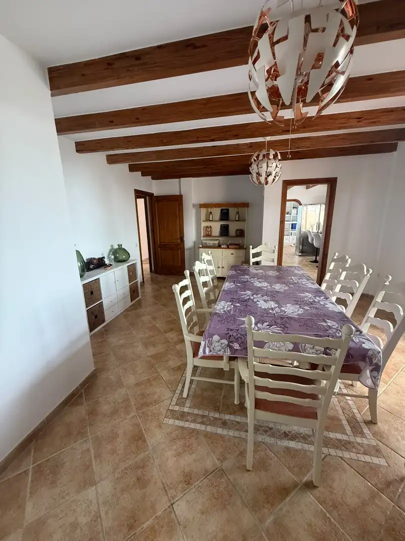 Dining room of Houses for sale in La Oliva  with Private garden, Terrace and Storage room