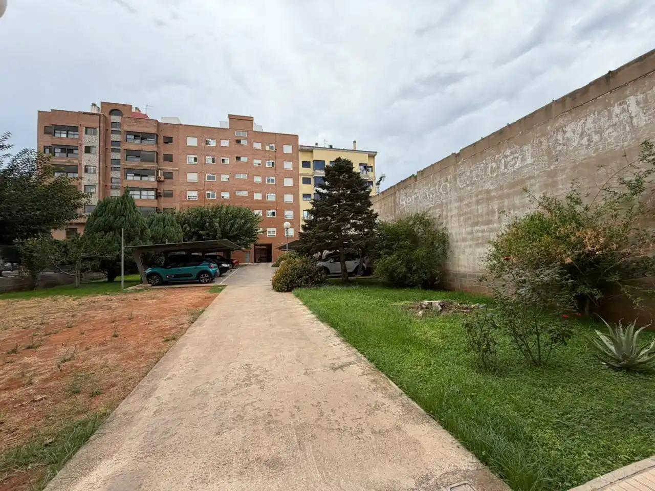 Parking of Flat for sale in Vila-real  with Air Conditioner, Furnished and Balcony