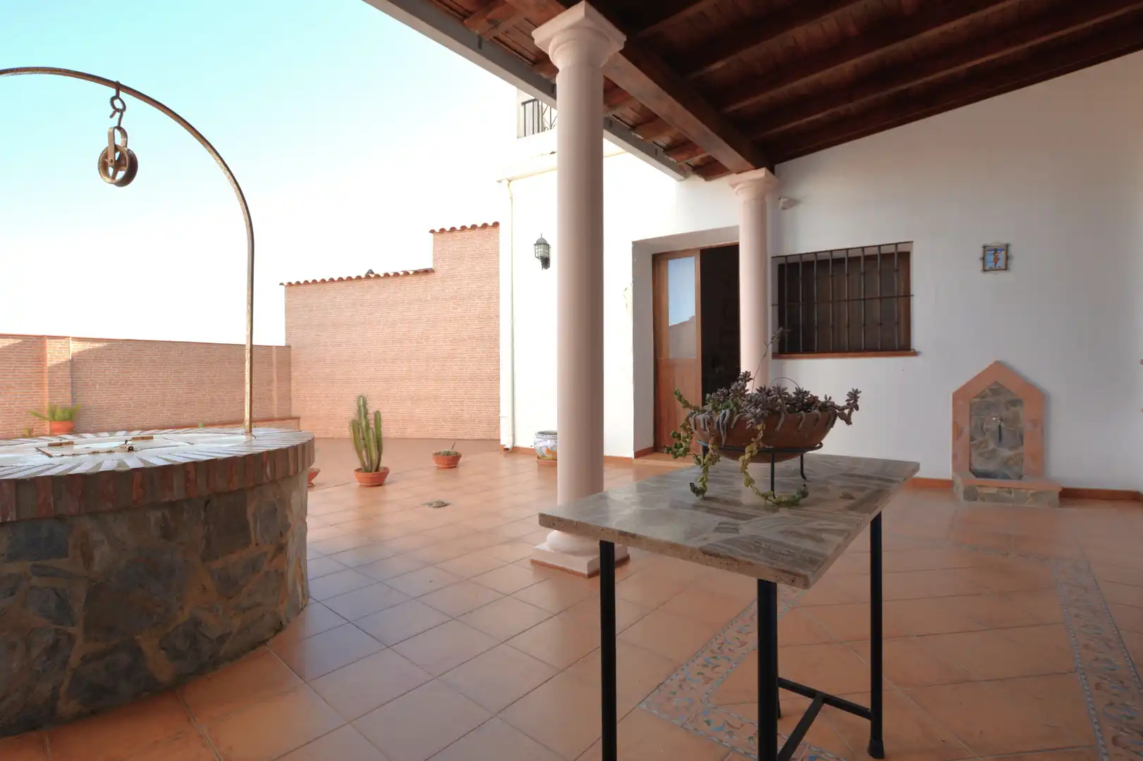 Terraza de Casa adosada en venta en Santa Olalla del Cala con Aire acondicionado, Terraza y Balcón