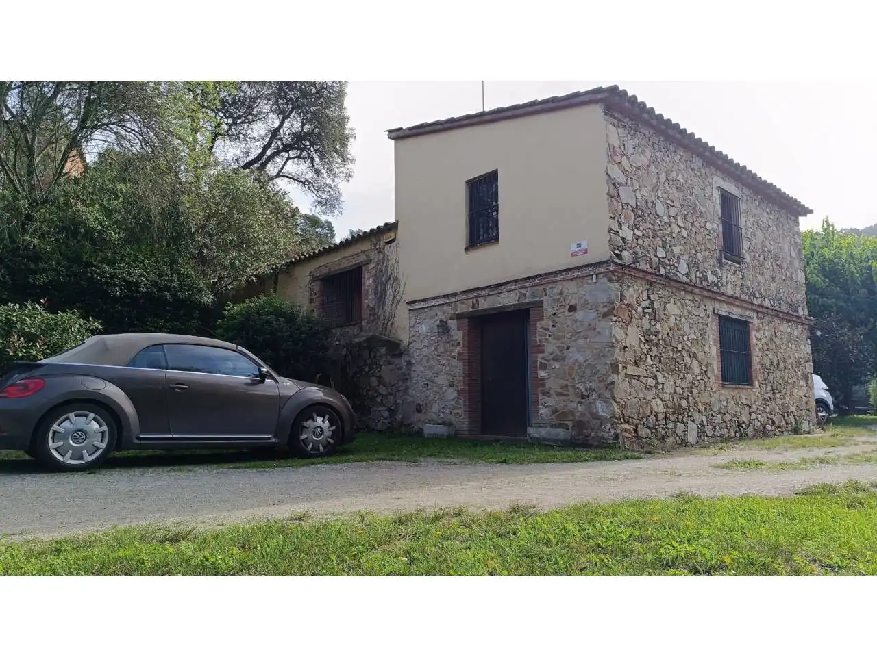Vista exterior de Finca rústica en venta en Llinars del Vallès con Calefacción, Jardín privado y Terraza