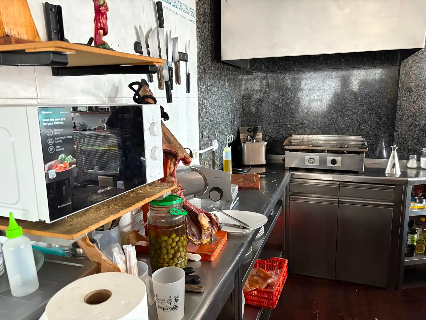 Cocina de Local en venta en Sant Just Desvern con Aire acondicionado, Calefacción y Terraza