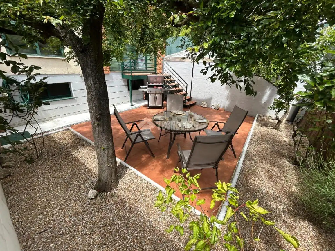 Terrassa de Casa adosada en venda en Valladolid amb Calefacció i Jardí privat