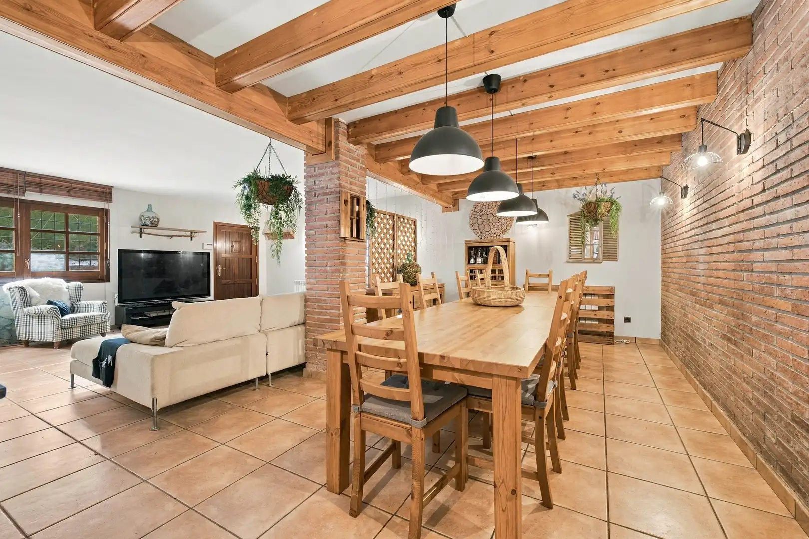 Comedor de Casa o chalet en venta en Sant Vicenç de Montalt con Aire acondicionado, Calefacción y Parquet