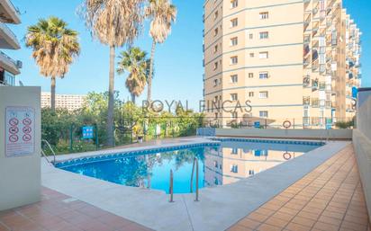 Vista exterior de Estudi en venda en Benalmádena amb Aire condicionat, Moblat i Balcó