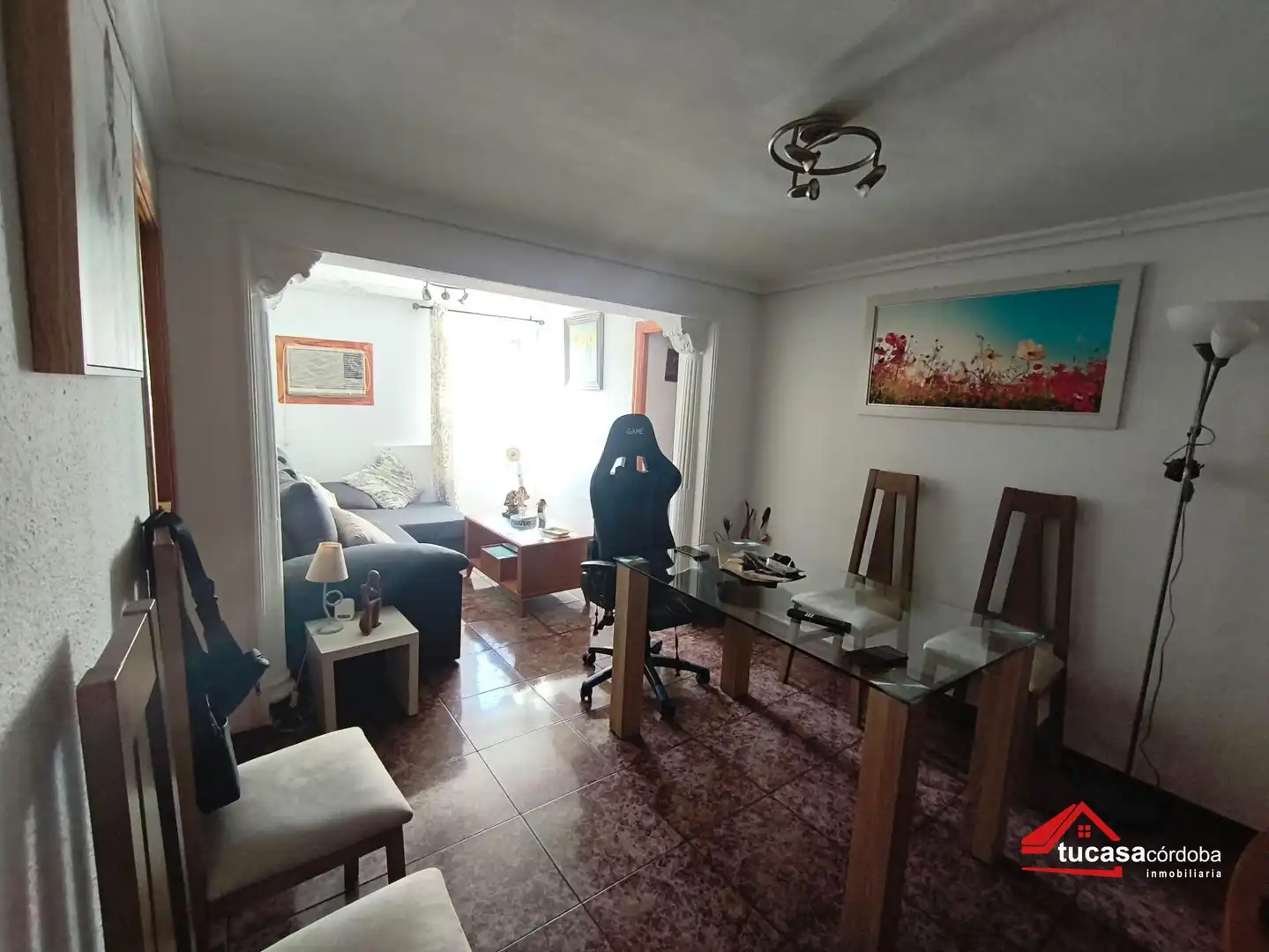 Sala d'estar de Pis en venda en Sur