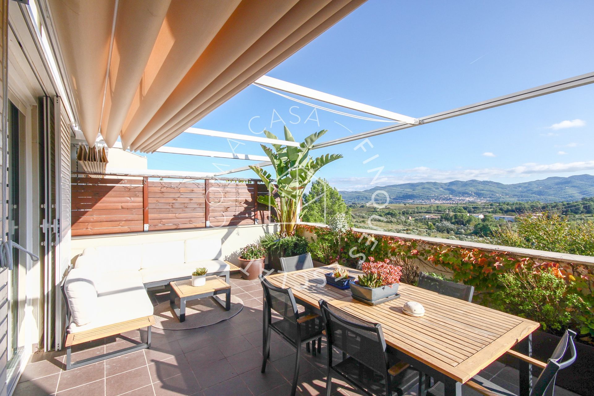 Terrace of Duplex for sale in Sant Llorenç d'Hortons  with Air Conditioner, Heating and Terrace