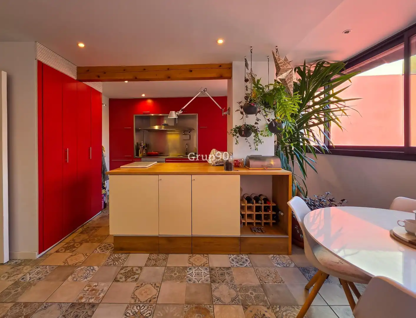 Cocina de Casa adosada en venta en Lleida con Aire acondicionado y Calefacción