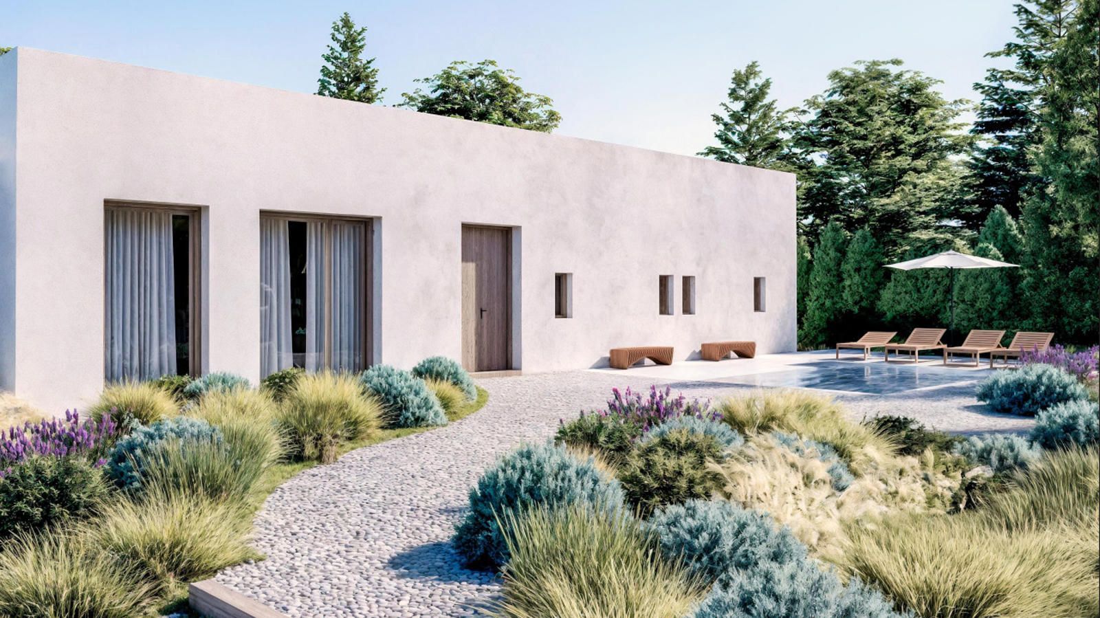 Exterior view of House or chalet for sale in Sant Cugat del Vallès  with Air Conditioner, Heating and Private garden