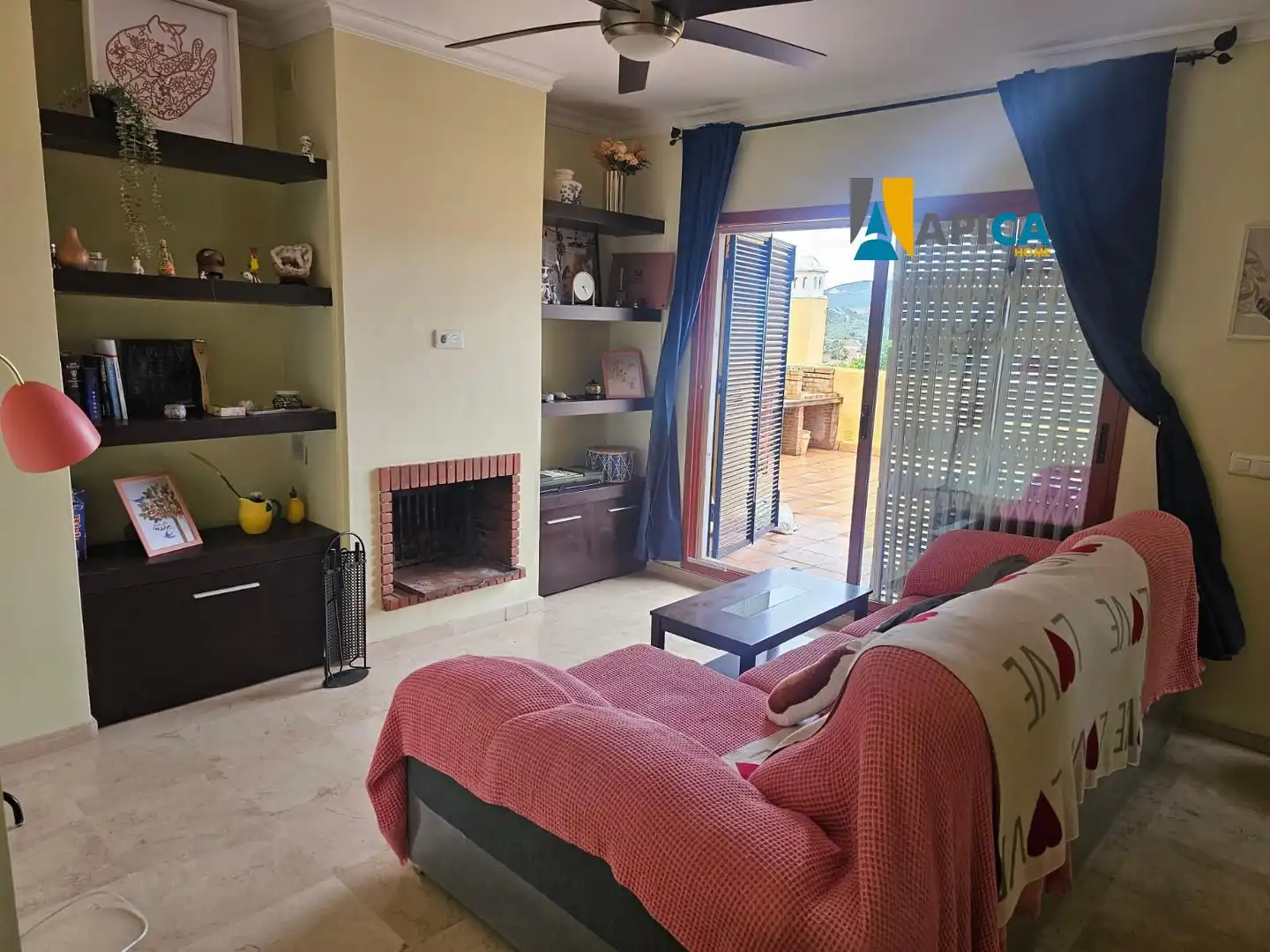Living room of Flat for sale in Manilva  with Air Conditioner, Swimming Pool and Furnished