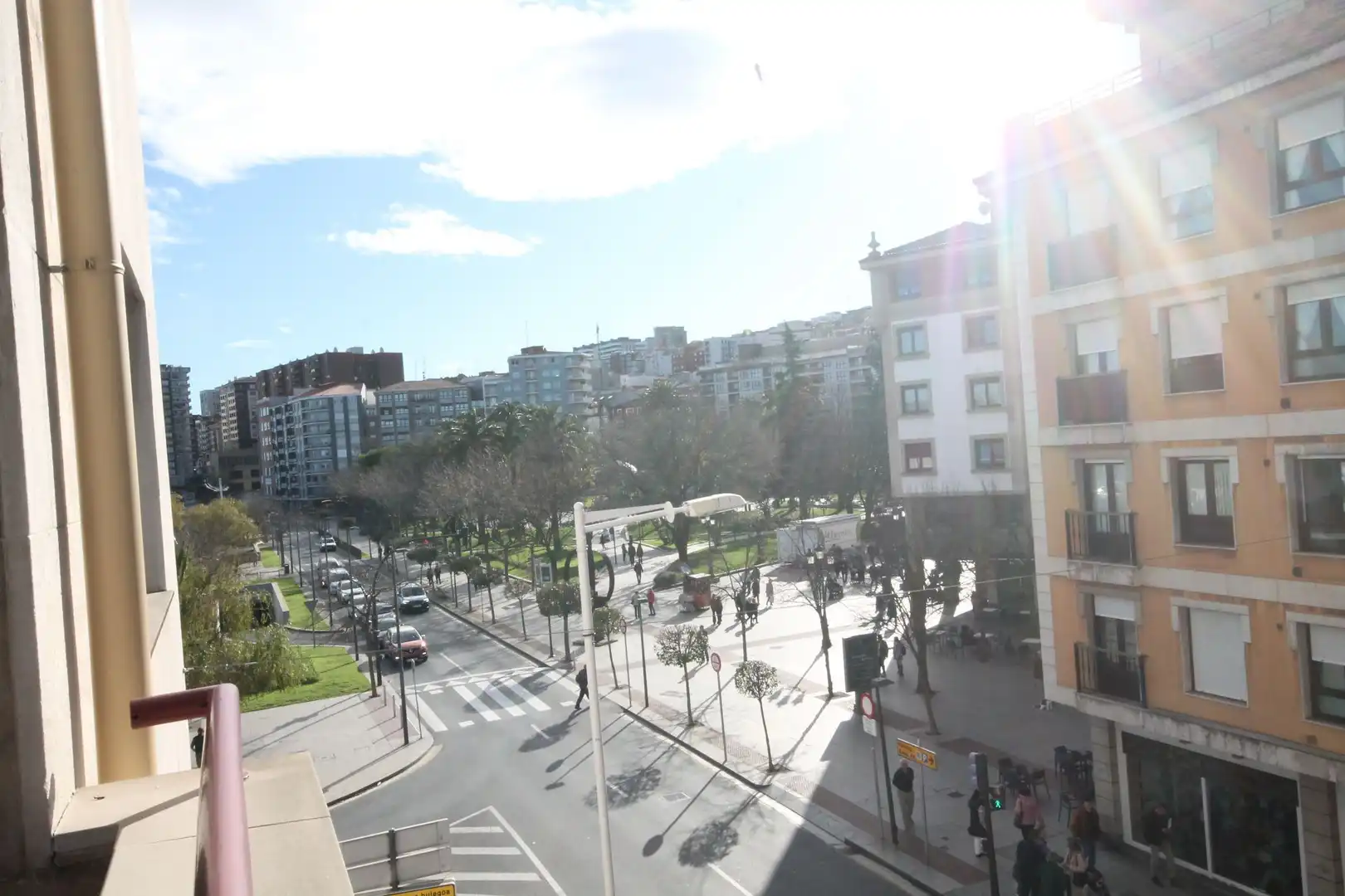 Vista exterior de Piso en venta en Santurtzi  con Calefacción, Terraza y Amueblado
