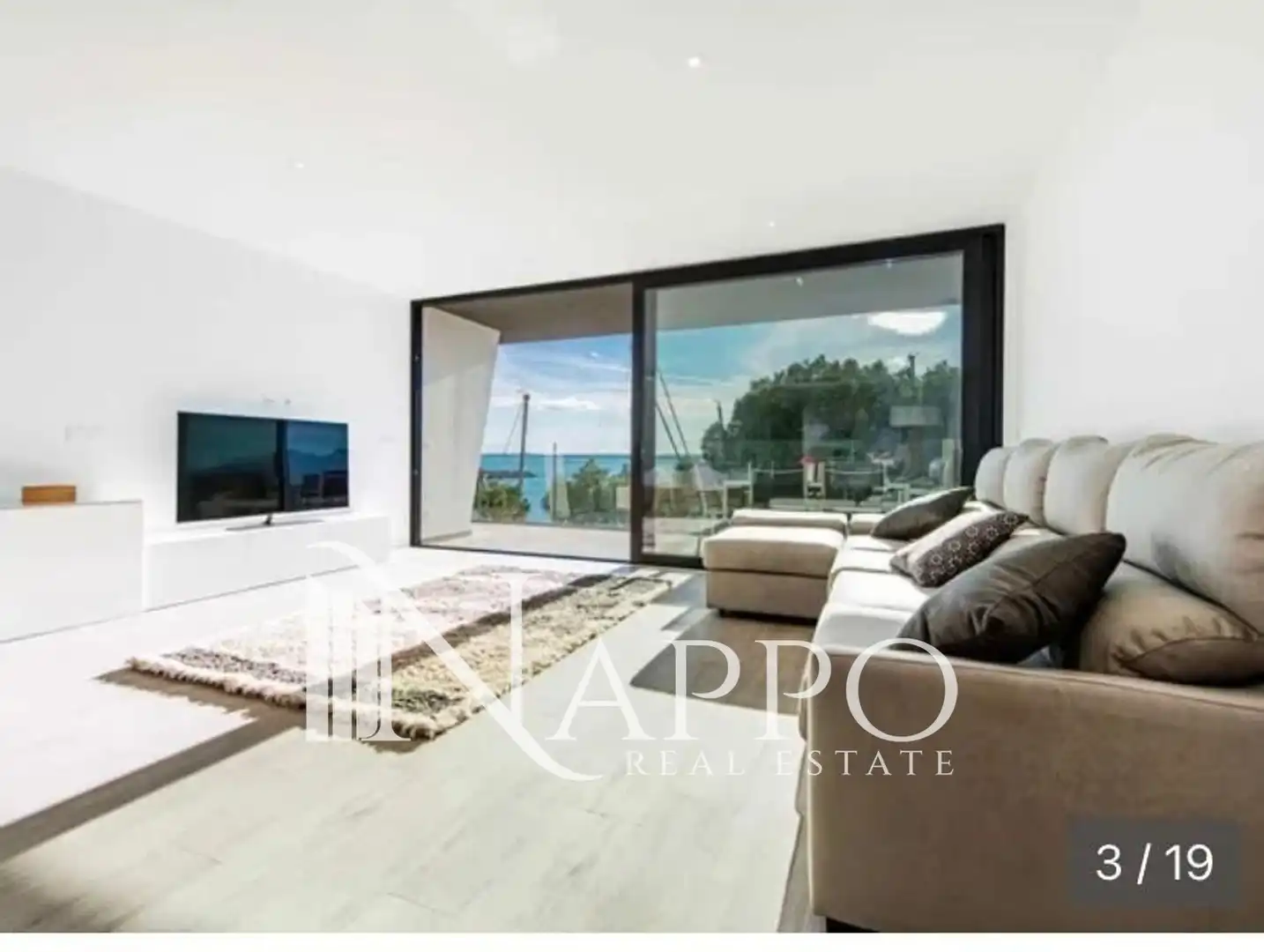 Sala de estar de Dúplex de alquiler en Alcúdia con Aire acondicionado, Calefacción y Terraza