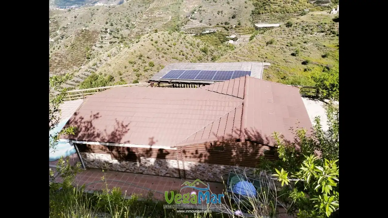 Vista exterior de Finca rústica en venta en Ítrabo con Terraza y Piscina