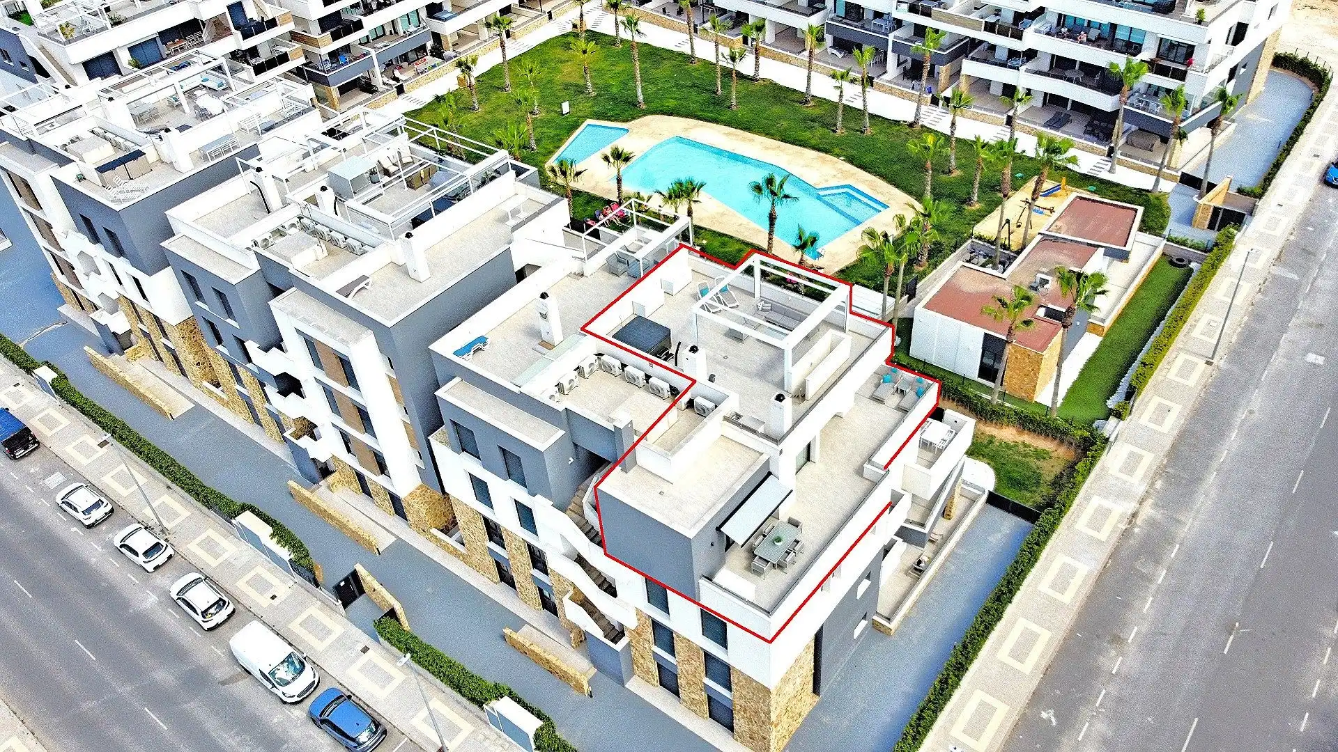 Exterior view of Flat for sale in Orihuela  with Heating and Swimming Pool