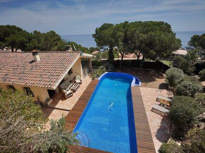 Jardí de Casa o xalet en venda en Sant Feliu de Guíxols amb Calefacció, Piscina i Forn