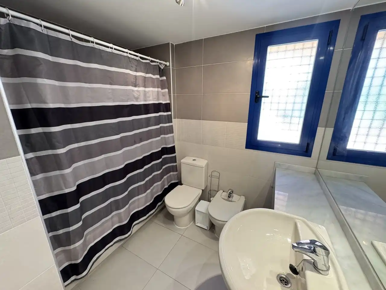 Baño de Apartamento en venta en Mojácar con Aire acondicionado, Terraza y Piscina
