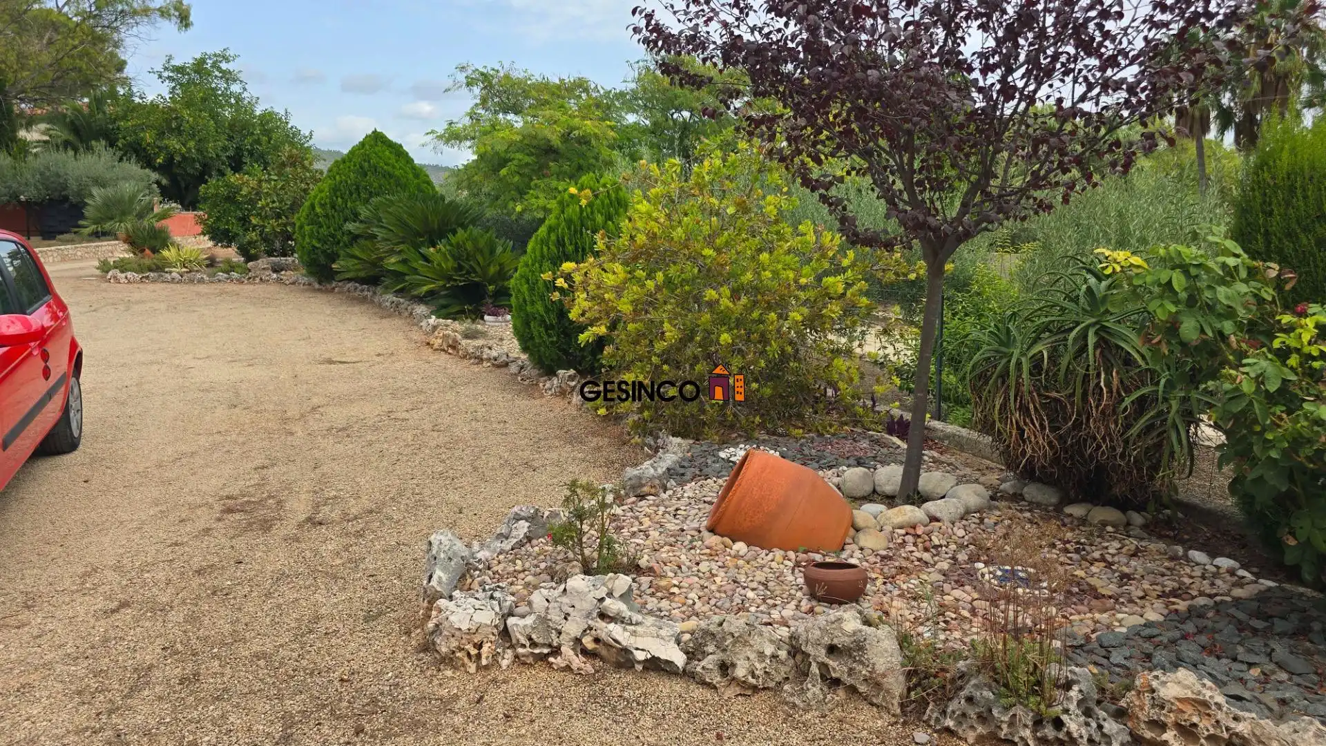 Garden of Houses for sale in Ontinyent  with Air Conditioner, Private garden and Storage room