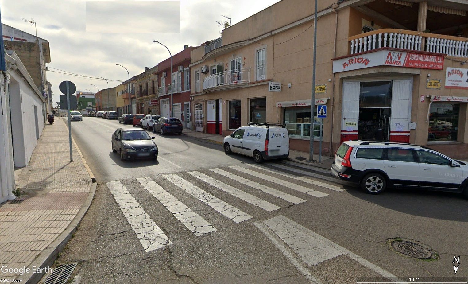 Exterior view of House or chalet to rent in Badajoz Capital  with Air Conditioner, Heating and Terrace