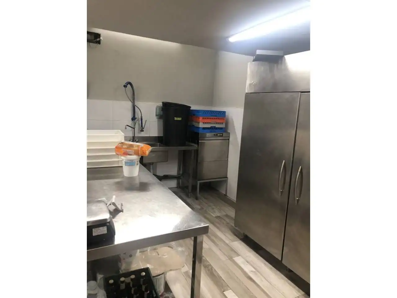 Cocina de Local en traspaso en Sant Joan d'Alacant con Aire acondicionado