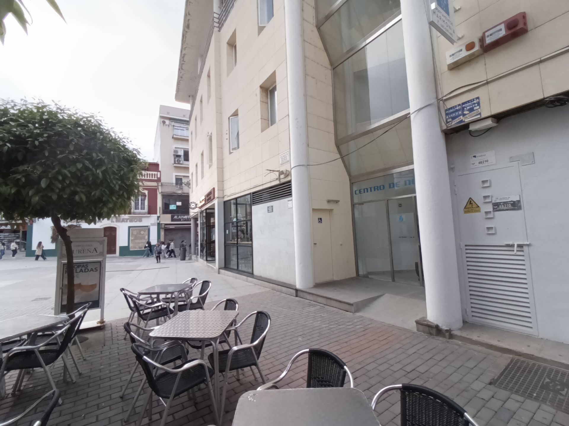 Terrassa de Oficina de lloguer en Mérida