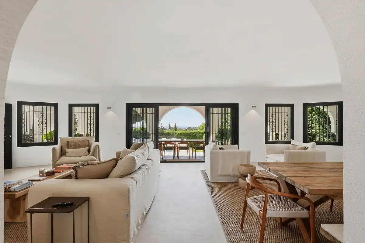 Sala d'estar de Casa o xalet en venda en Marbella Centro
