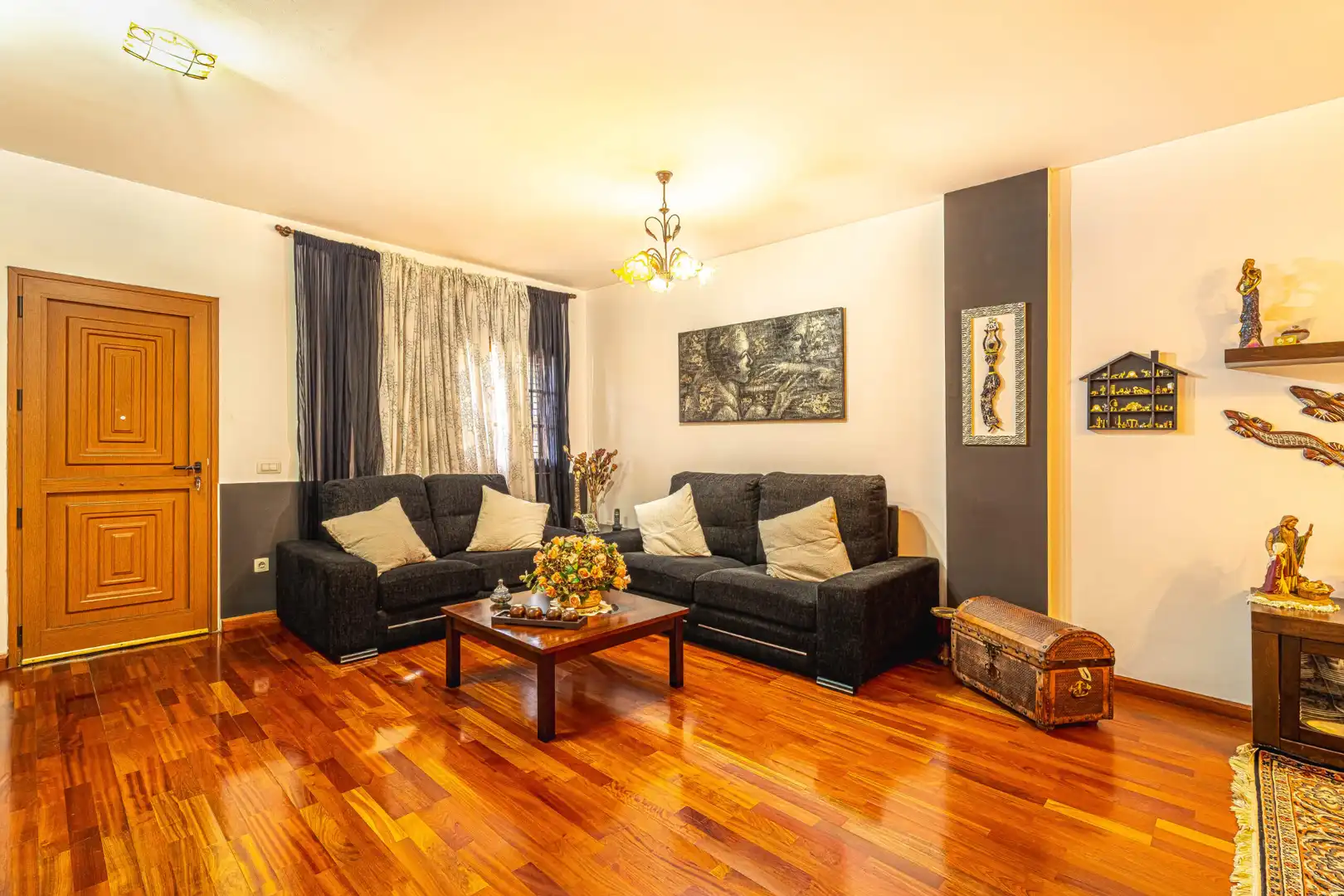 Living room of Detached homes for sale in San Cristóbal de la Laguna  with Private garden, Terrace and Storage room