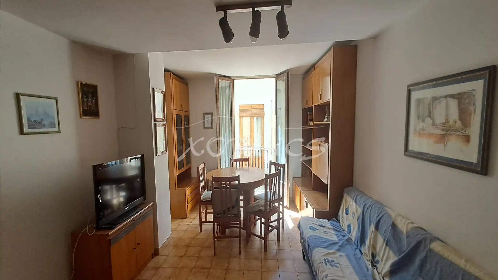 Sala de estar de Piso en venta en Berga con Amueblado