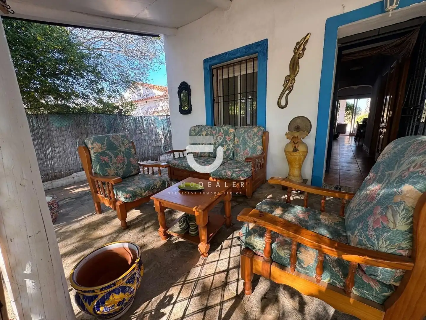 Terraza de Casa o chalet en venta en Daimús con Jardín privado, Terraza y Piscina