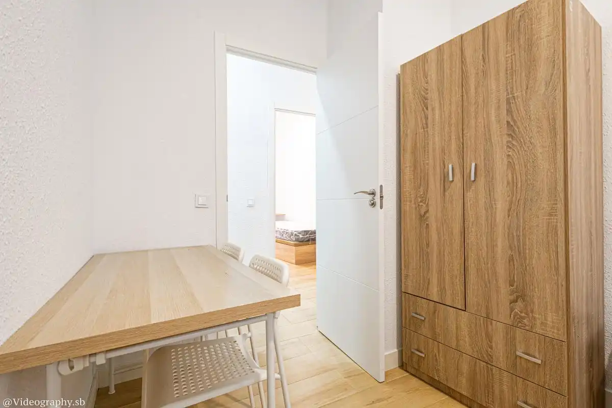 Bedroom of Flat for sale in Madrid  with Air Conditioner and Heating