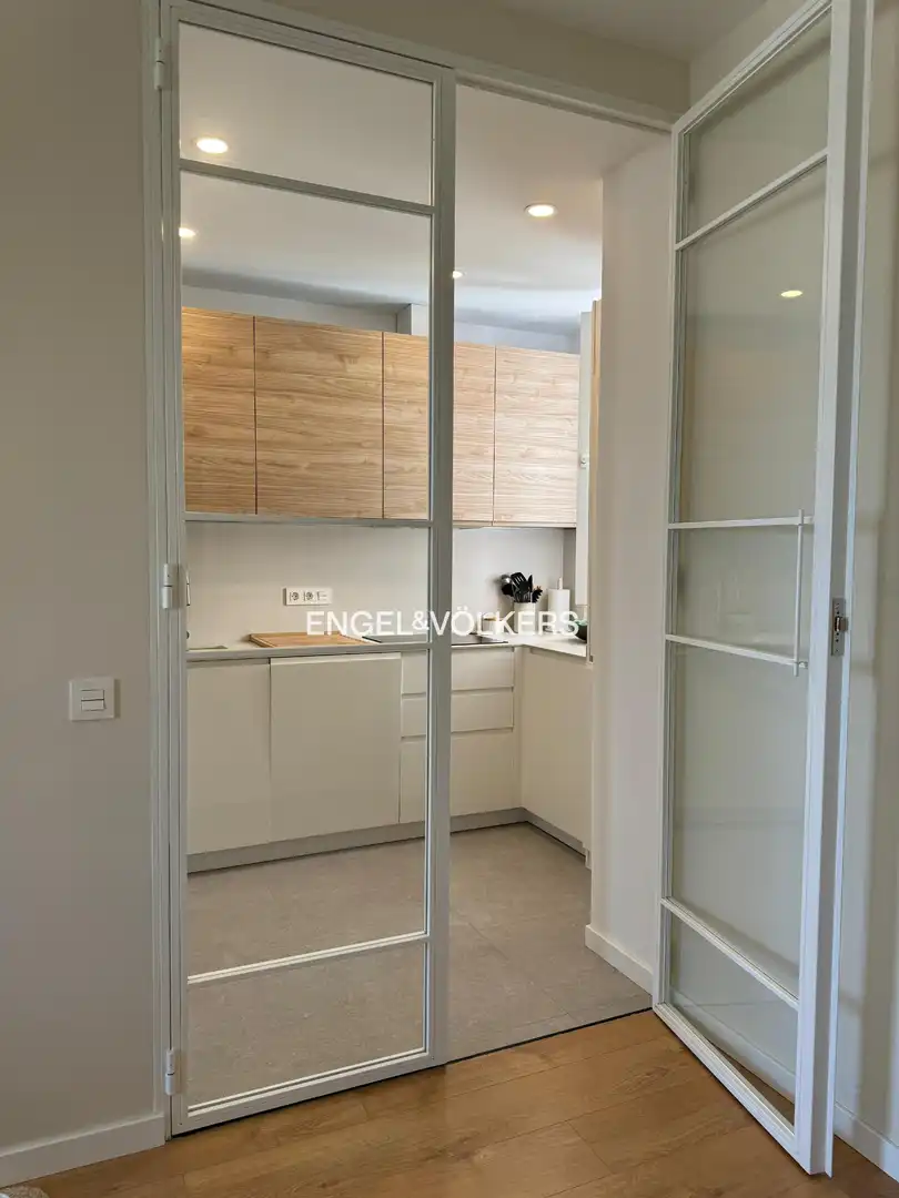 Cocina de Piso de alquiler en Madrid con Calefacción, Parquet y Balcón