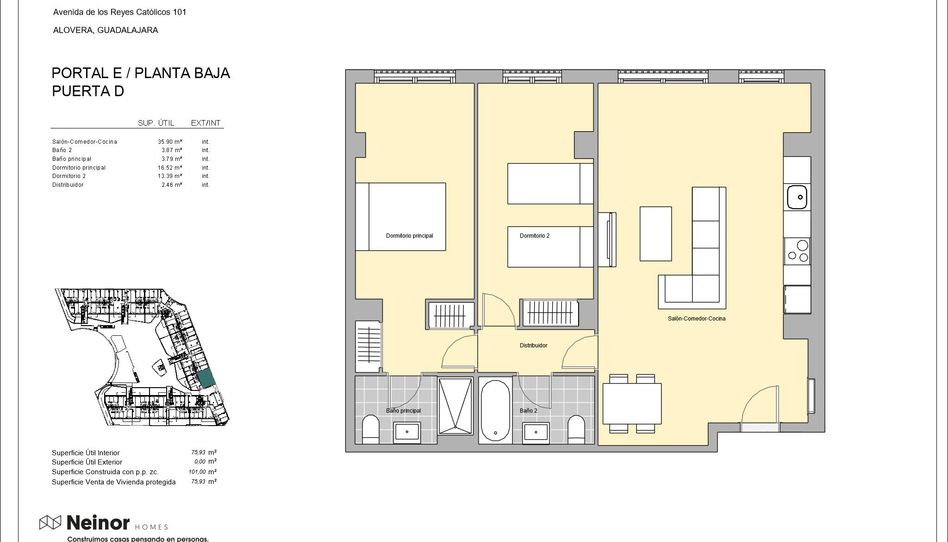 Foto 1 de Pis en venda a Avenida Camino las Fuentes, Alovera, Guadalajara