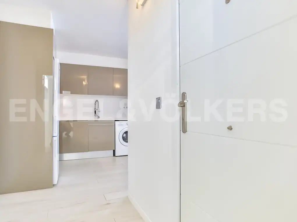 Kitchen of Attic for rent in Sitges  with Air Conditioner, Heating and Terrace