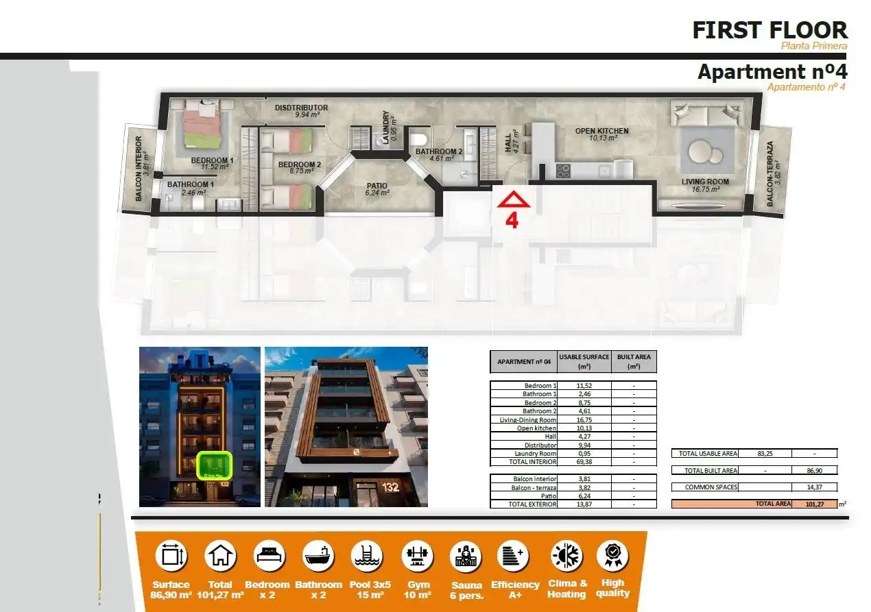 Apartament amb piscina en venda a Playa del Cura, imagen 25