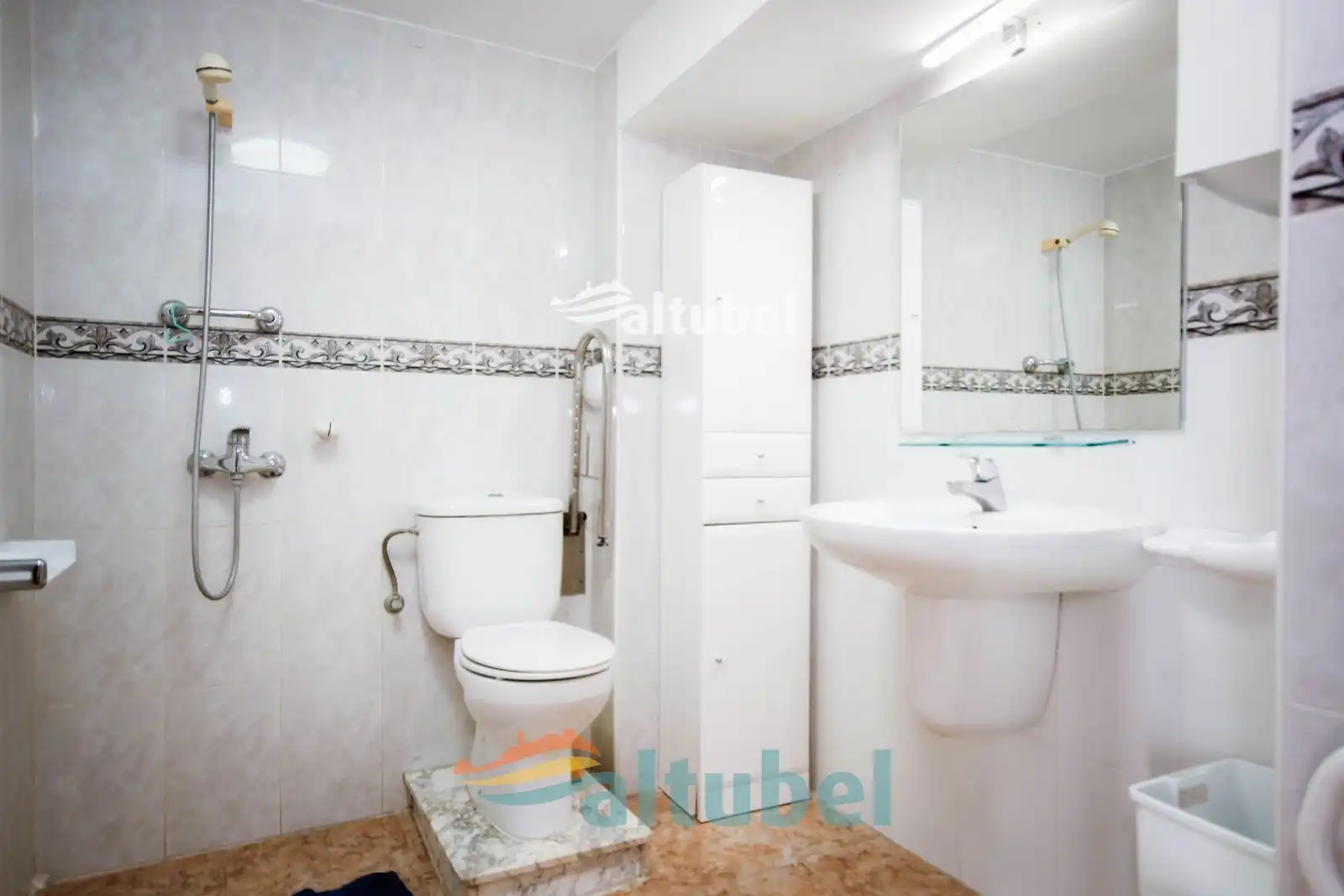 Baño de Apartamento en venta en Peñíscola / Peníscola con Aire acondicionado
