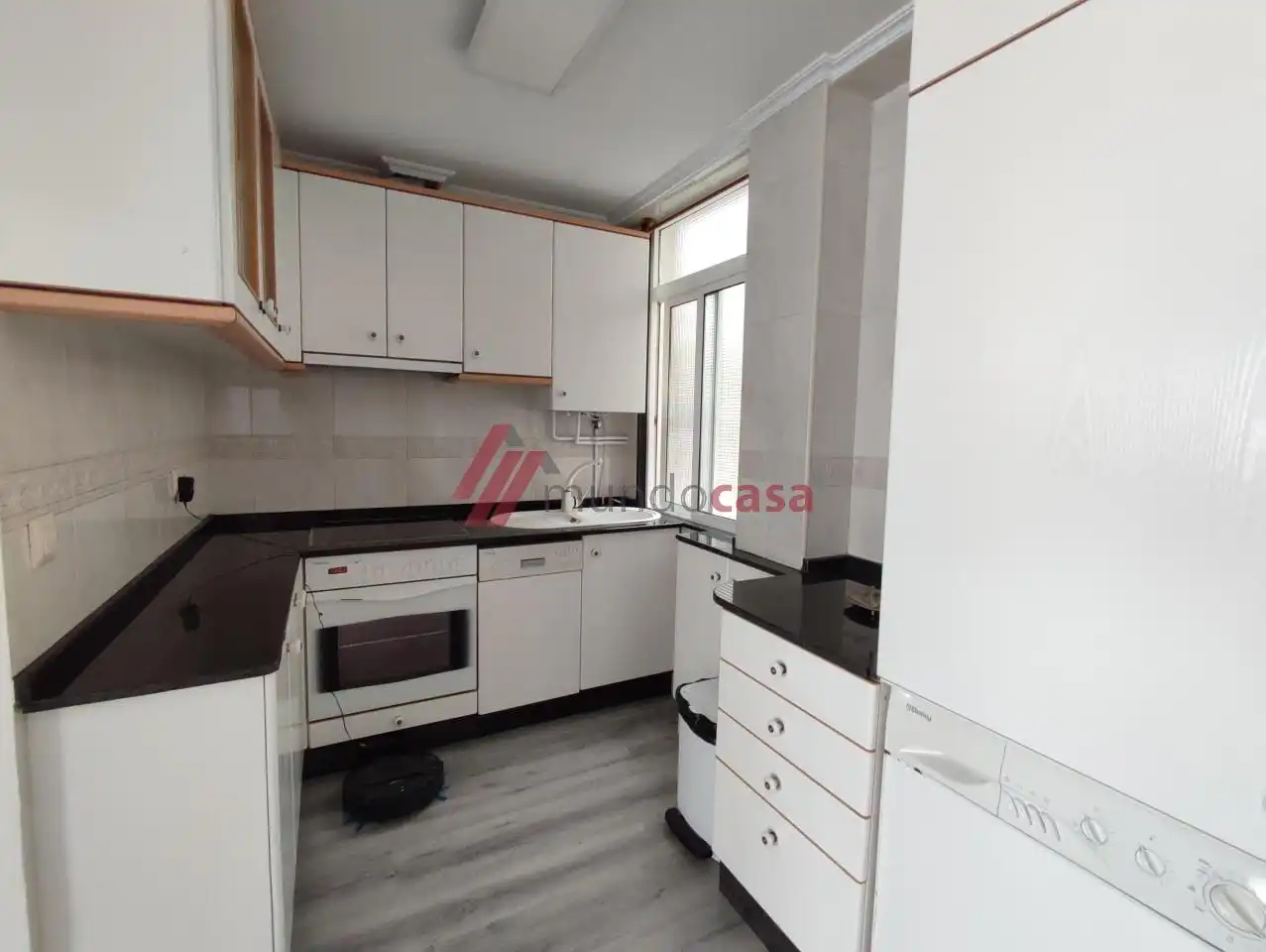 Kitchen of Flat for rent in Ferrol  with Heating and Furnished