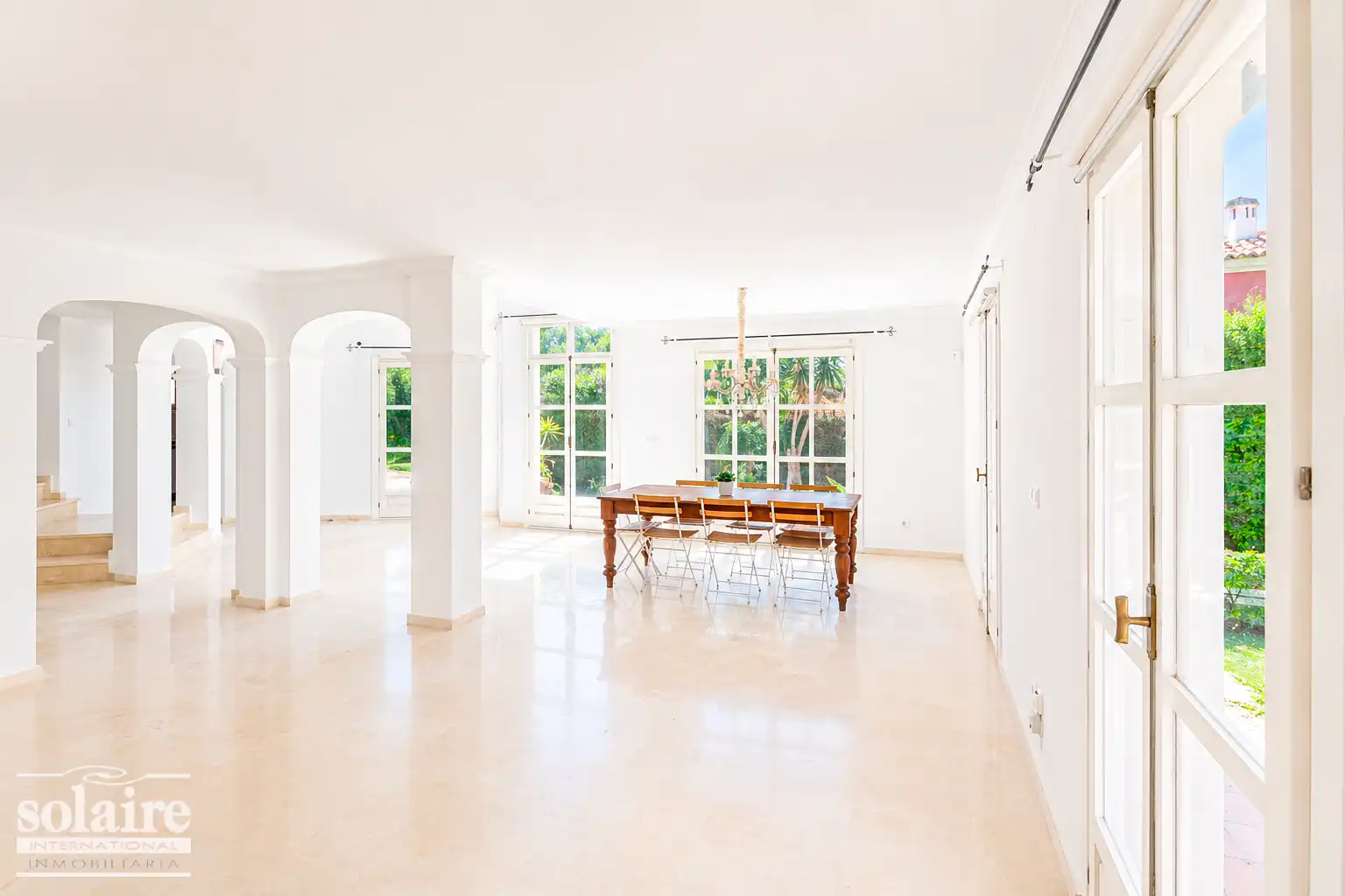 Comedor de Casa o chalet en venta en Finestrat con Aire acondicionado, Jardín privado y Terraza