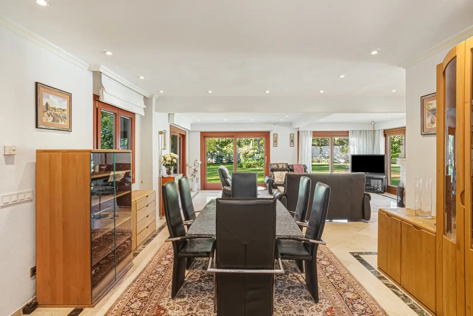 Comedor de Casa o chalet en venta en Estepona con Aire acondicionado, Jardín privado y Terraza
