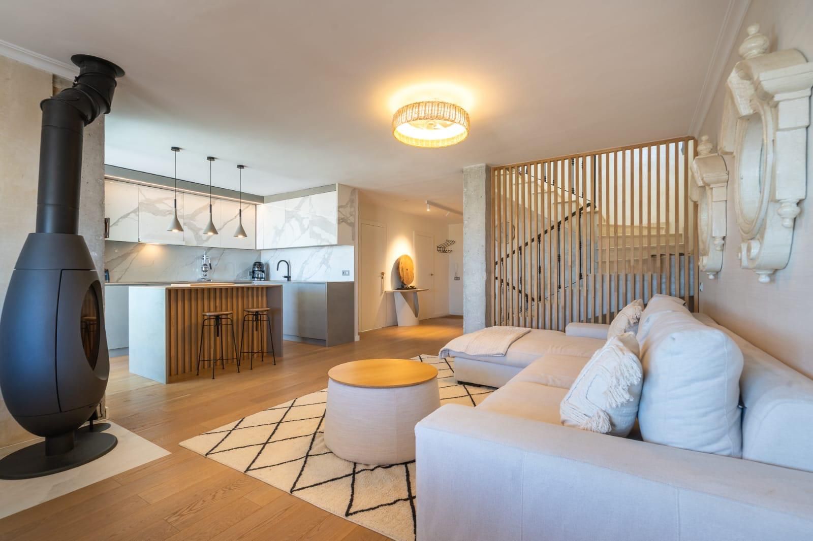 Living room of Single-family semi-detached for sale in Benalmádena  with Private garden, Terrace and Alarm