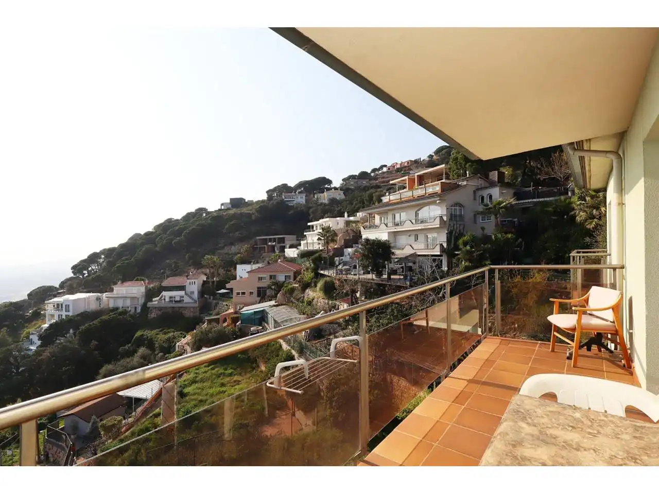 Vista exterior de Casa o xalet en venda en Lloret de Mar amb Calefacció, Jardí privat i Parquet