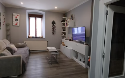 Living room of Flat for sale in Ortuella  with Terrace, Storage room and Furnished