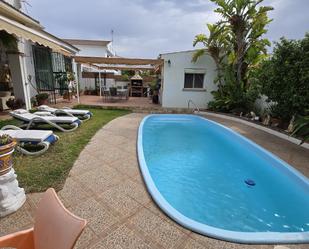 Swimming pool of House or chalet for sale in Málaga Capital  with Air Conditioner, Private garden and Terrace