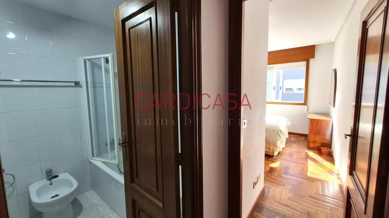 Bedroom of Flat for sale in Redondela  with Heating, Parquet flooring and Storage room