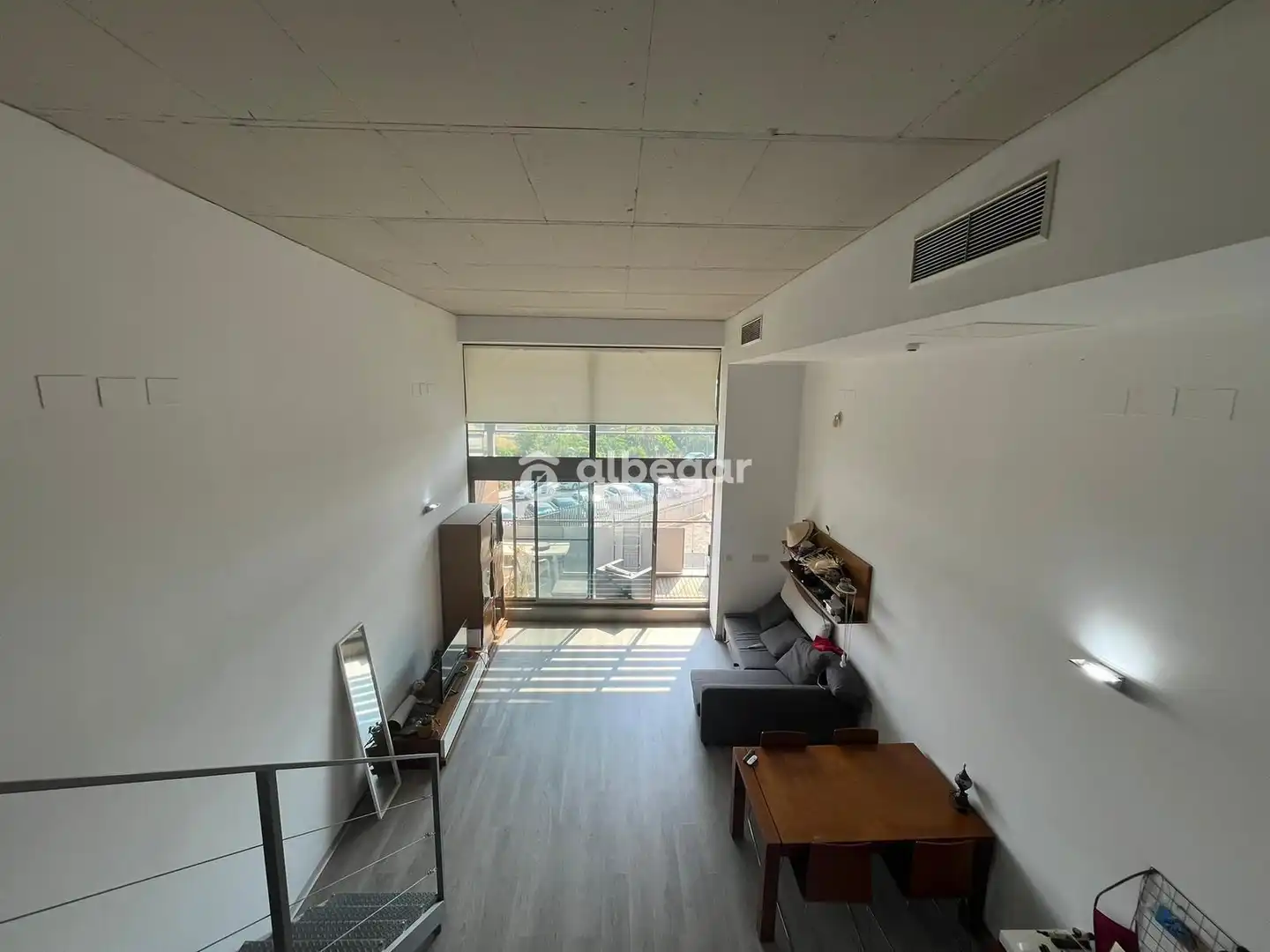 Schlafzimmer von Wohnung zur Miete in Valencia mit Klimaanlage, Terrasse und Schwimmbad